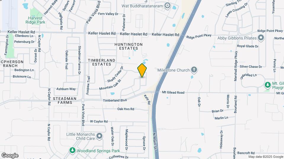 12716 Lost Prairie Dr Map and Location Details