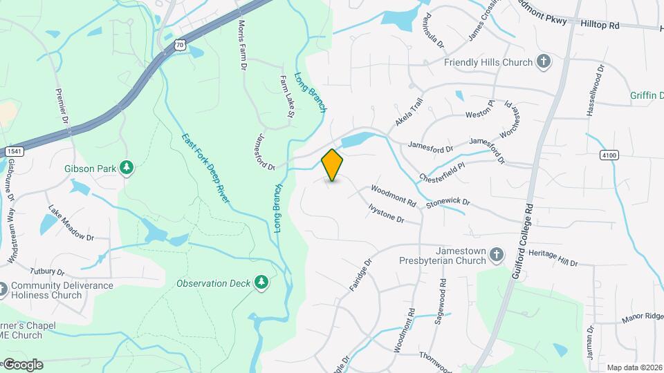 2703 Kingsberry Ct Map and Location Details