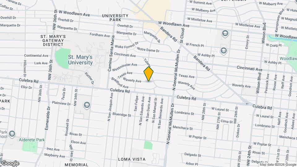 2514 Waverly Ave Map and Location Details