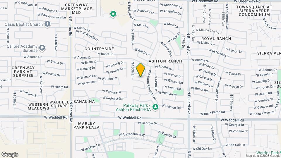 15020 W Watson Ln Map and Location Details