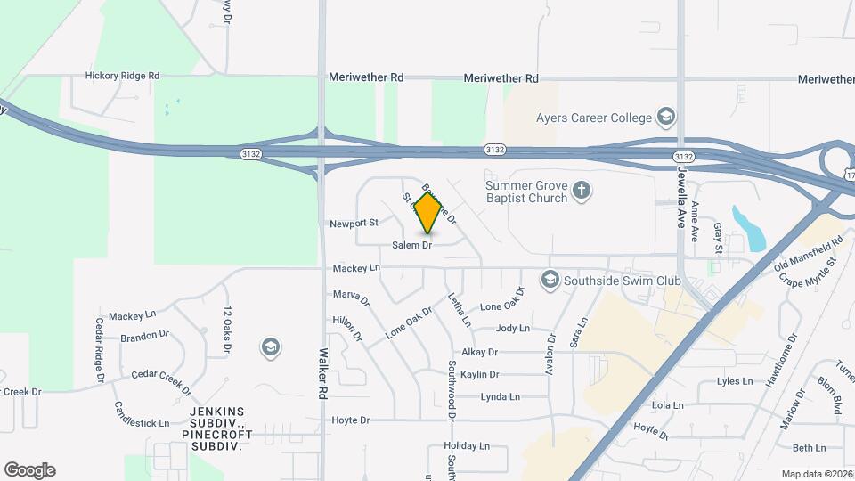 8852 St Clair Dr Map and Location Details