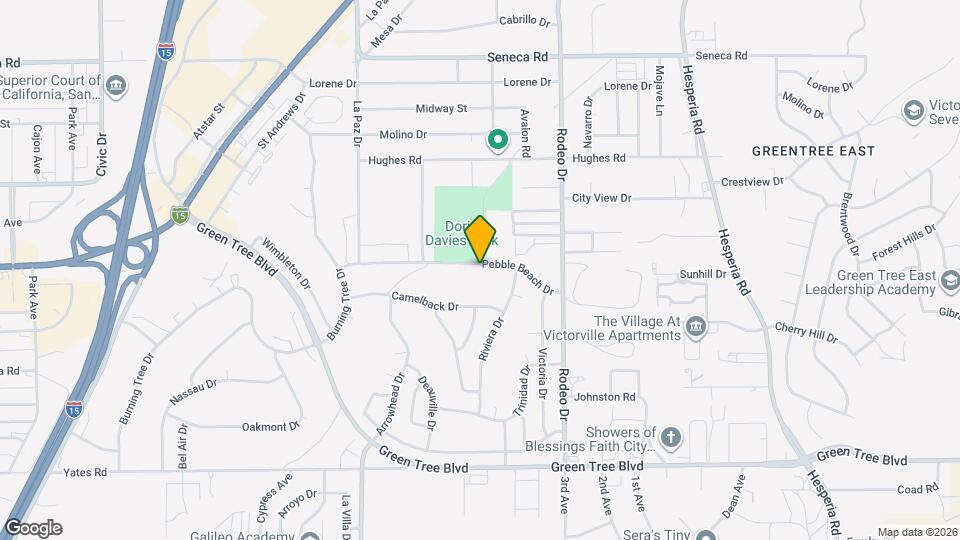 16339 Pebble Beach Dr Map and Location Details