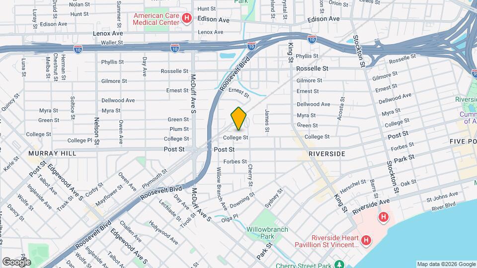 2889 College St Map and Location Details