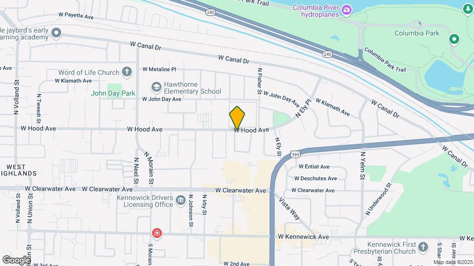 3011 W Hood Ave Map and Location Details