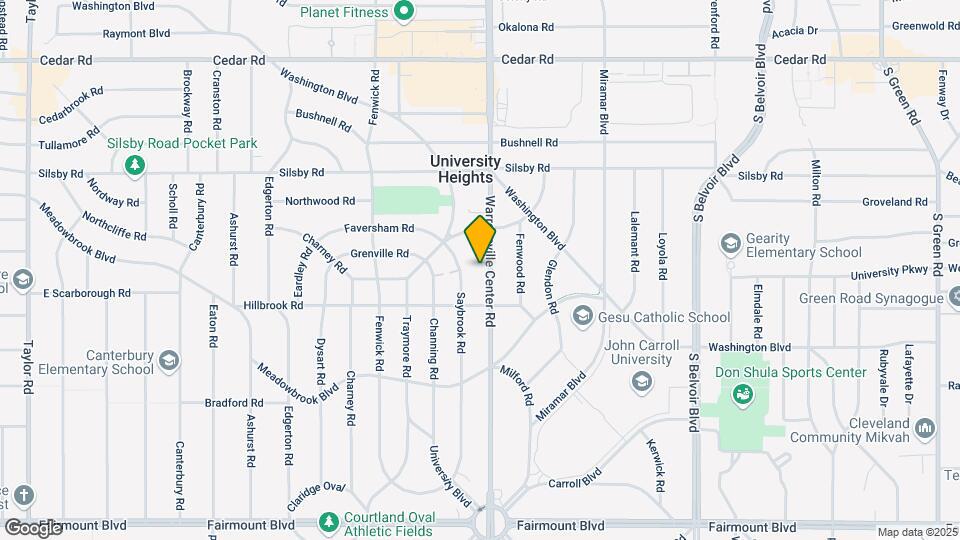2384 Warrensville Center Rd, Unit 1 Map and Location Details