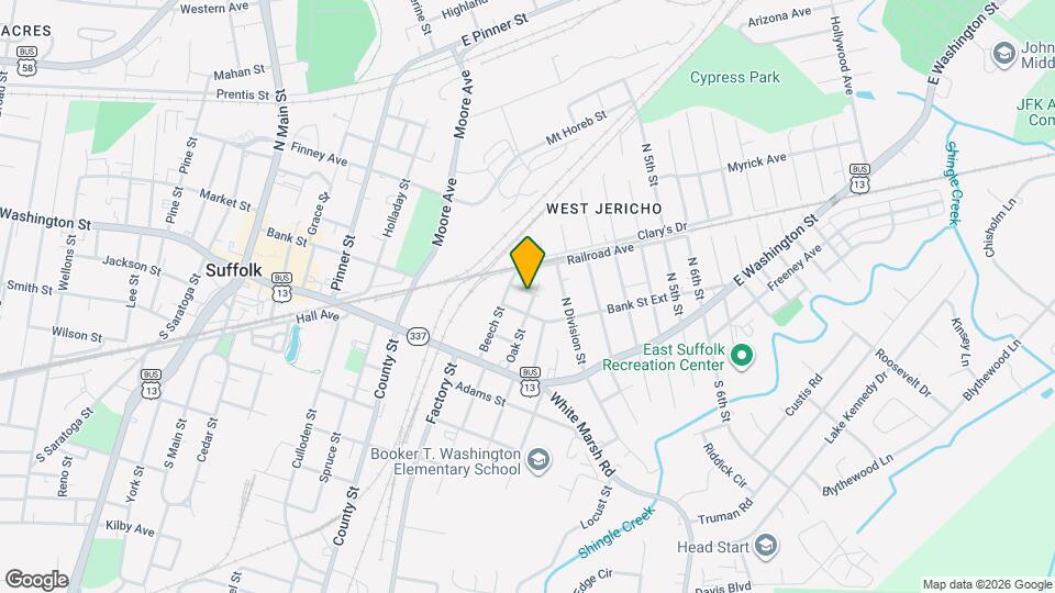 311 Oak St Map and Location Details