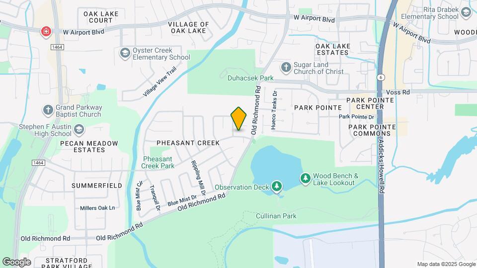 2318 Pheasant Creek Dr Map and Location Details