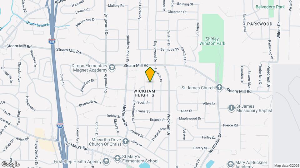 419 Victoria Dr Map and Location Details