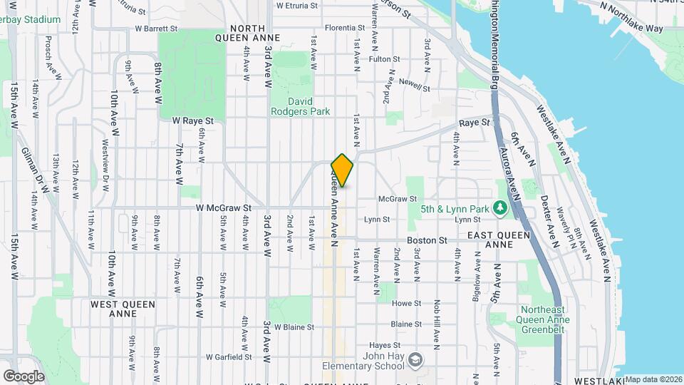2418 Queen Anne Ave N Mapa y Detalles de la Ubicación
