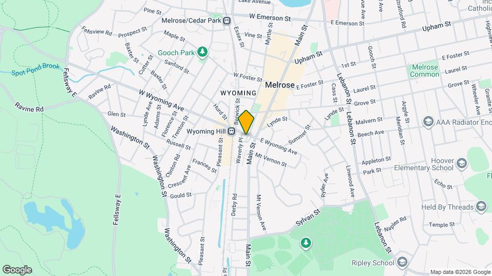 22 W Wyoming Ave Map and Location Details