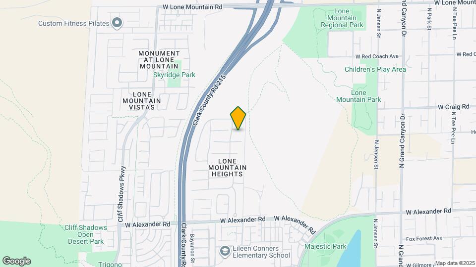 10381 Pilot Mountain Ct Map and Location Details
