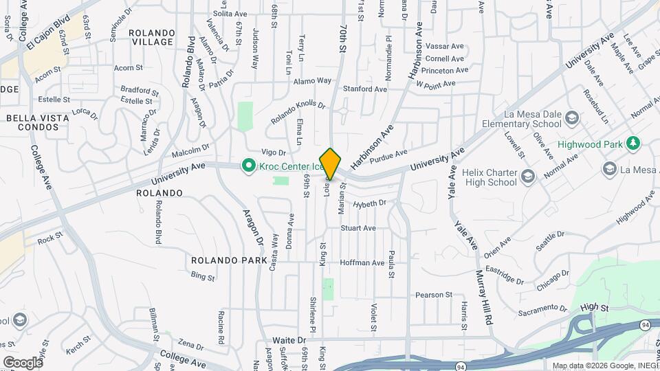 4277 Lois St Map and Location Details