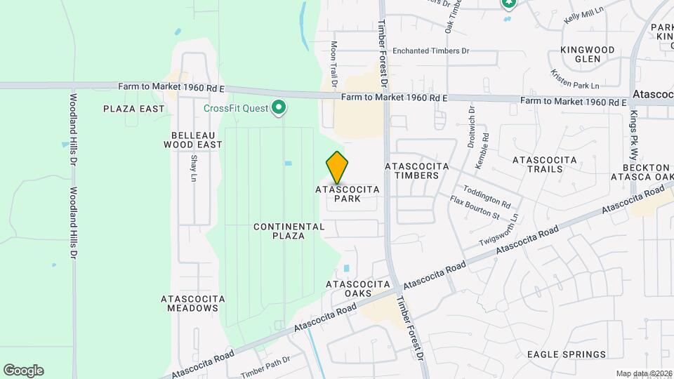 5218 Hill Timbers Dr Map and Location Details