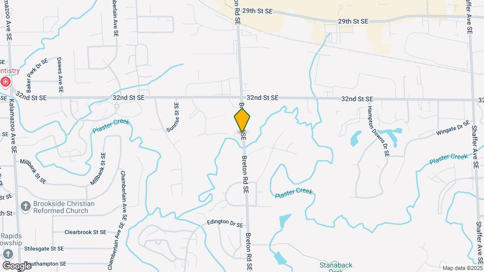 3329 Breton Rd SE Mapa y Detalles de la Ubicación