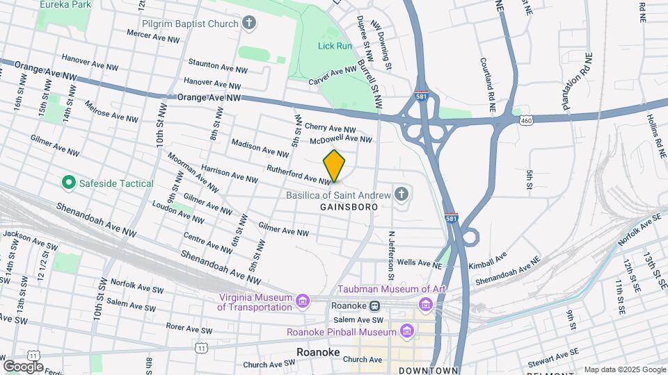 242 Rutherford Ave NW Map and Location Details