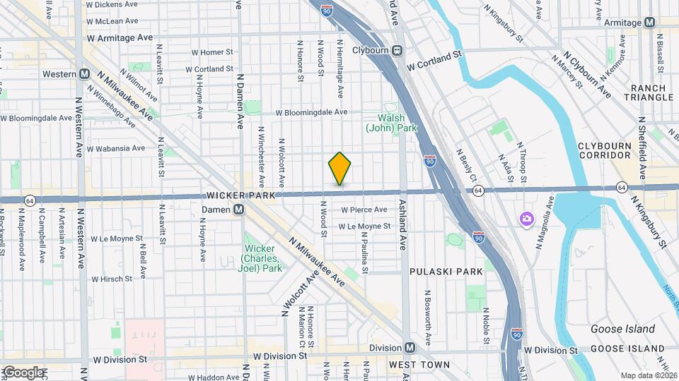 1736 W North Ave, Unit J09P Map and Location Details