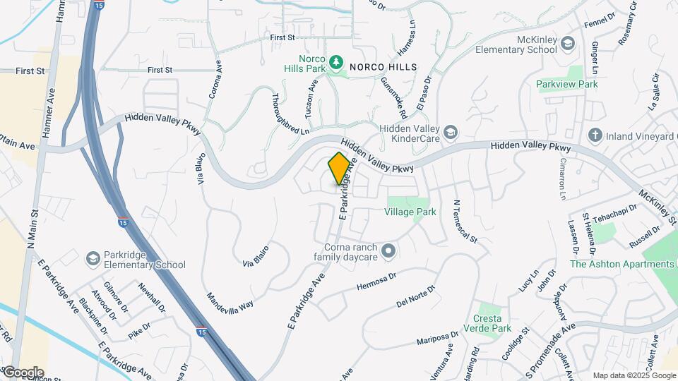 909 Palo Cedro Dr Map and Location Details