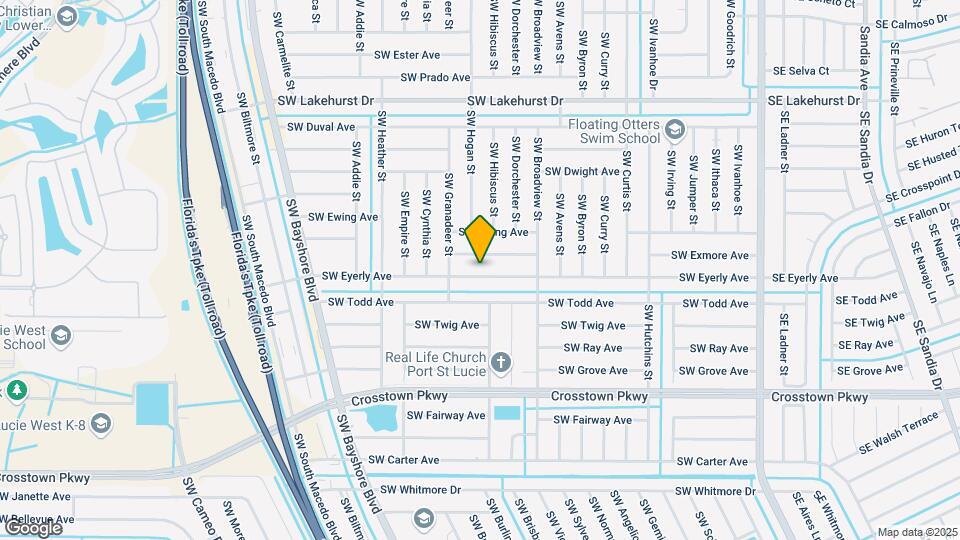 473 SW Eyerly Ave Map and Location Details
