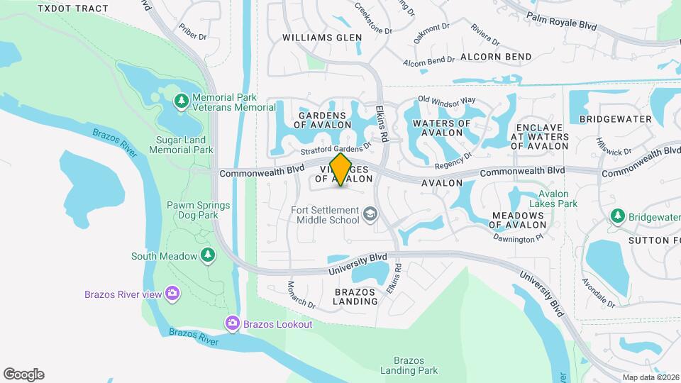 5807 Bayberry Way Map and Location Details