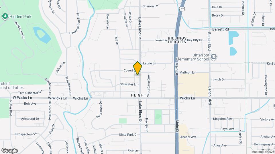 1726 Lake Elmo Dr, Unit 1 Mapa y Detalles de la Ubicación