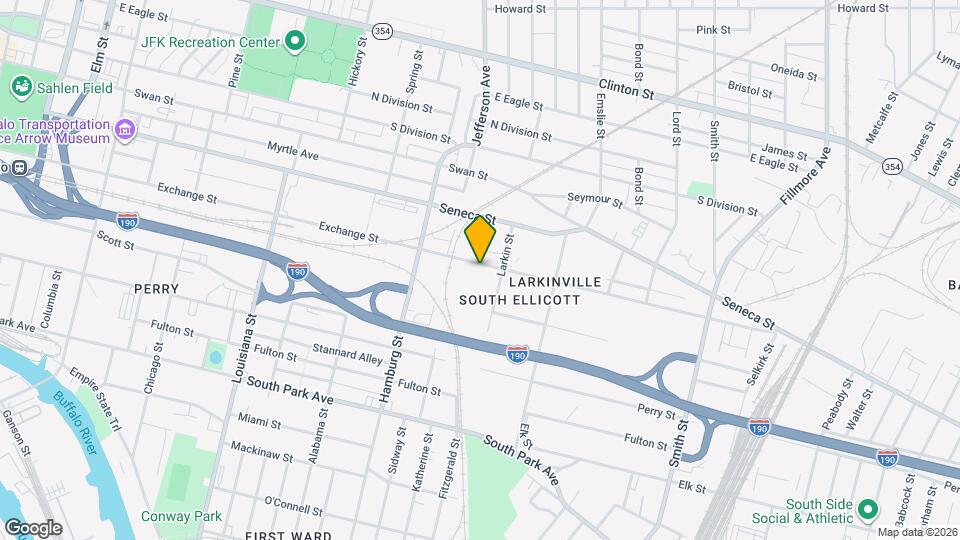 Iroquois Lofts Map and Location Details