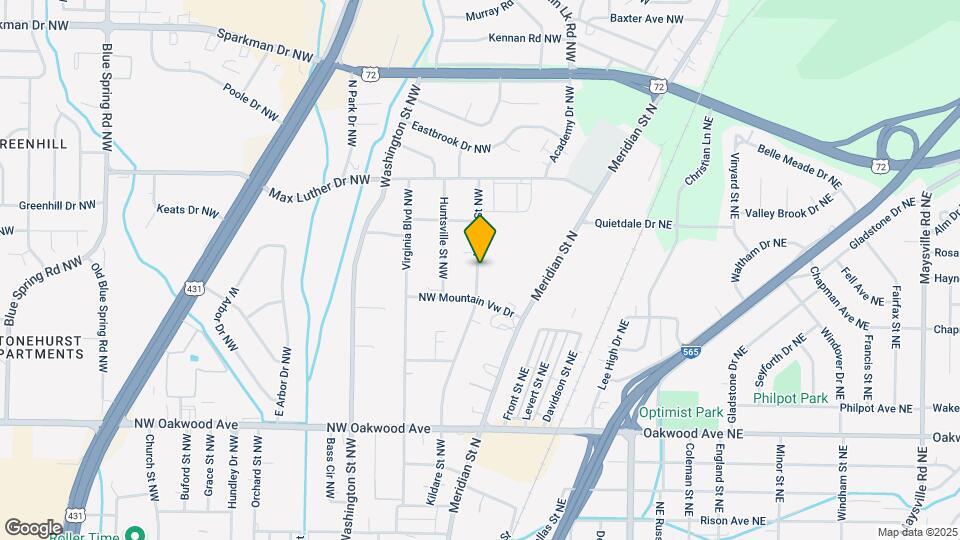 2414 Kildare St NW Map and Location Details