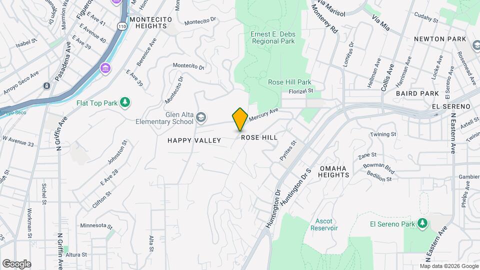 4203 Raynol St Map and Location Details