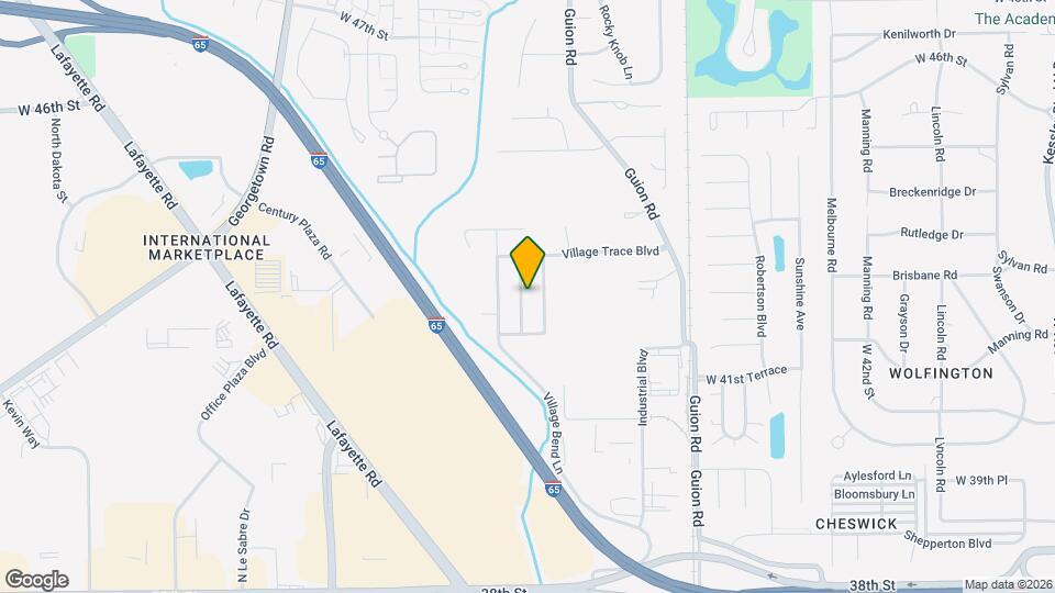 4249 Village Bend Dr Map and Location Details