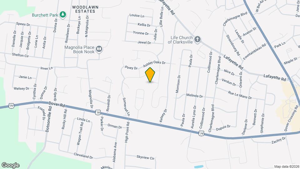 116 Woodtrace Ct Map and Location Details