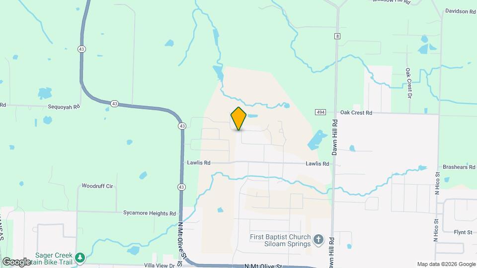 2706 N Teresa Dr, Unit B Mapa y Detalles de la Ubicación