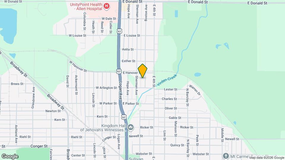 227 Boston Ave Map and Location Details