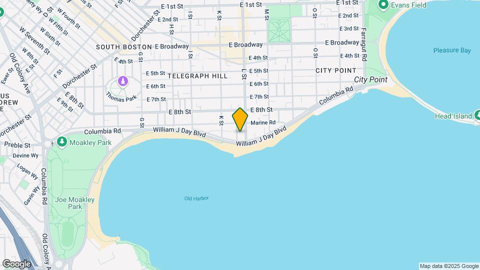 9 Ticknor St, Unit 3 Map and Location Details