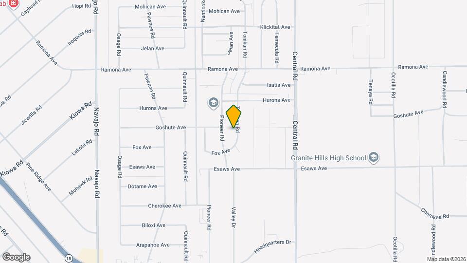 14258 Tonikan Rd Map and Location Details