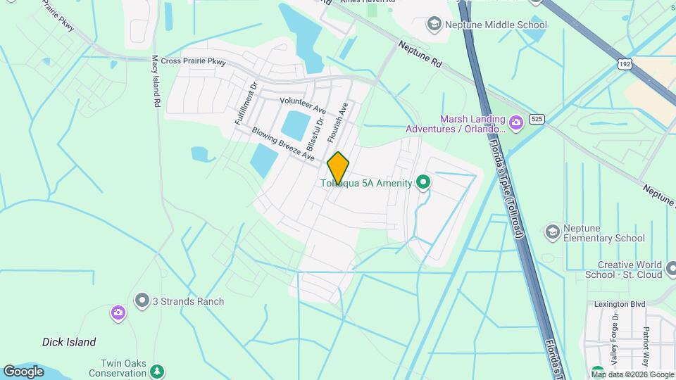 1907 Tohoqua Blvd Mapa y Detalles de la Ubicación