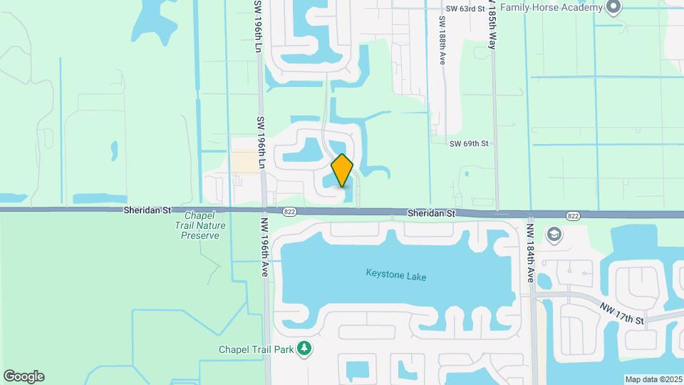 19321 SW 69th St Map and Location Details