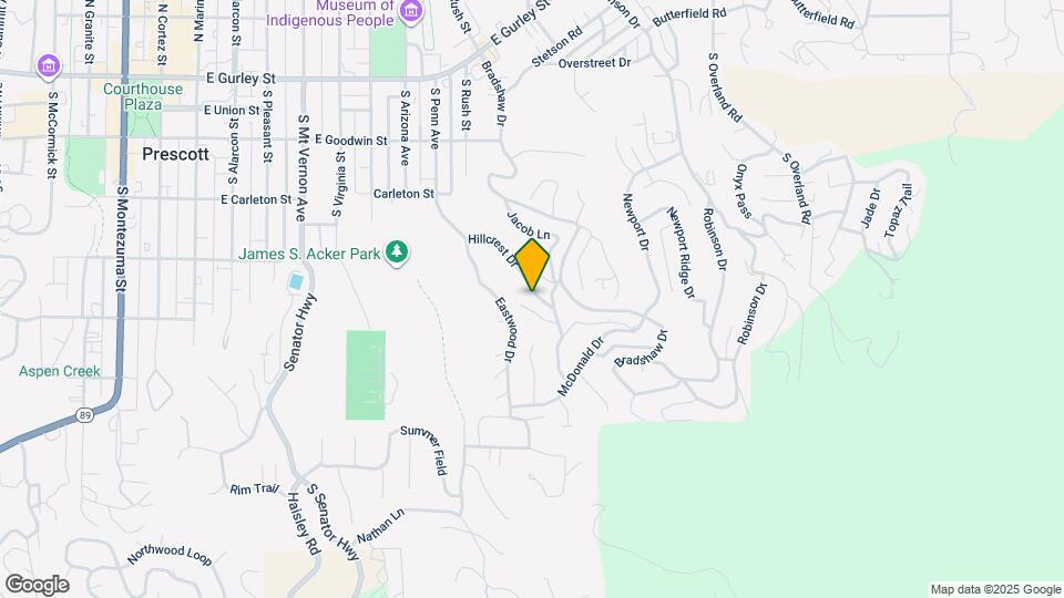 520 Hillcrest Dr Map and Location Details