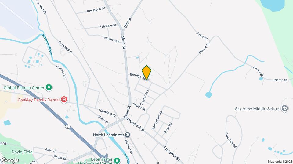 55 Burrage Ave Map and Location Details