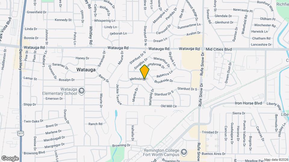 6244 Melinda Dr Map and Location Details