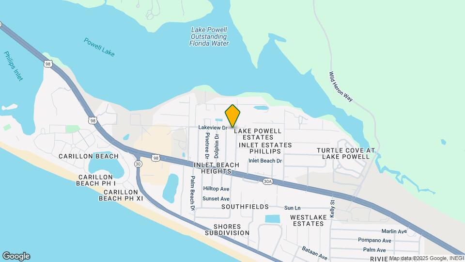 22508 Lakeview Dr Map and Location Details