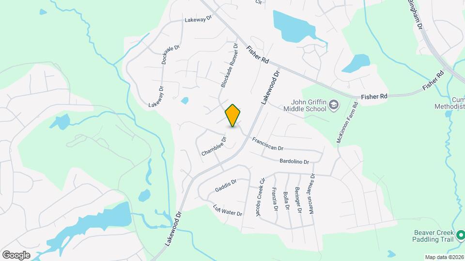 6471 Chamblee Dr Mapa y Detalles de la Ubicación