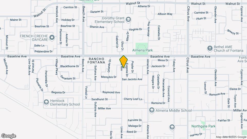 7401 Lime Ave Map and Location Details
