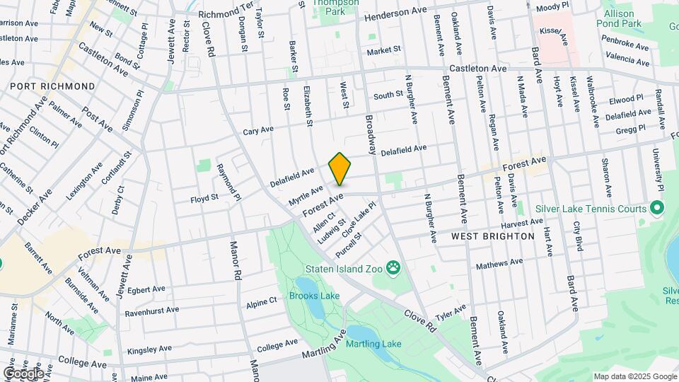 869 Forest Ave Mapa y Detalles de la Ubicación