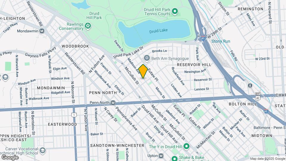 2406 Madison Ave Map and Location Details