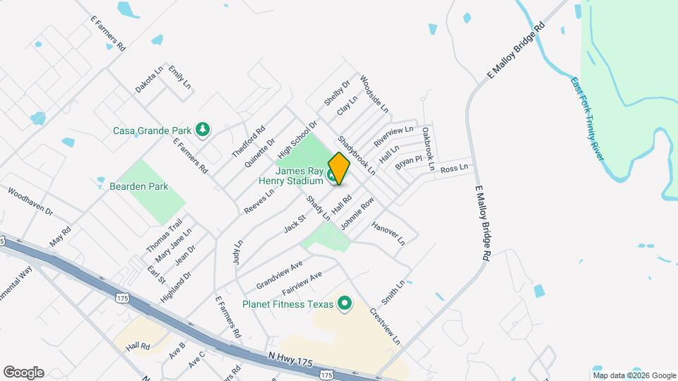 816 Jack St Map and Location Details