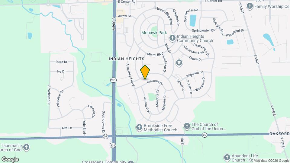 700 Maumee Dr Map and Location Details
