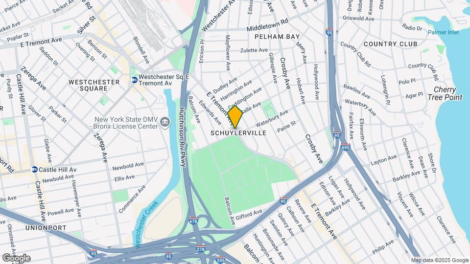 3182 E Tremont Ave Map and Location Details