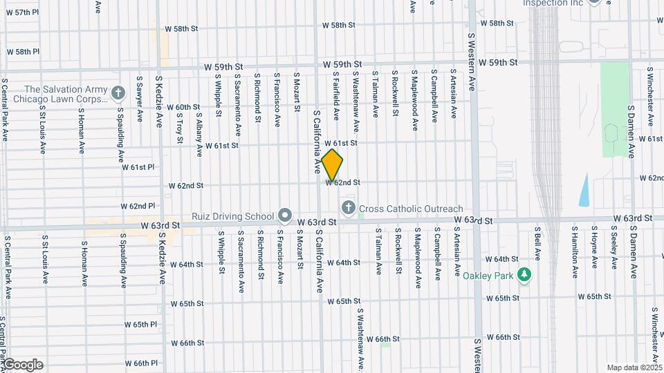 2739-2745 W 62nd St Map and Location Details