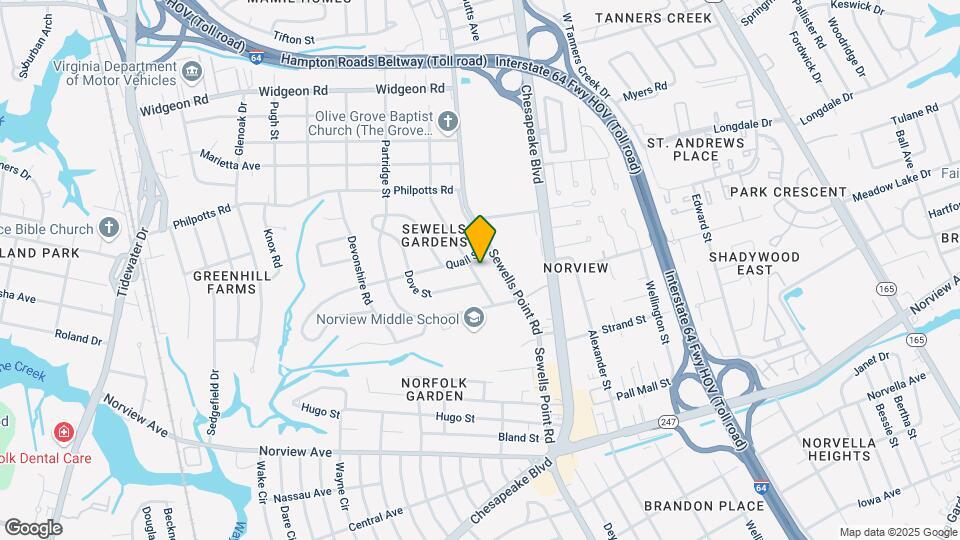 6372 Palem Rd Map and Location Details