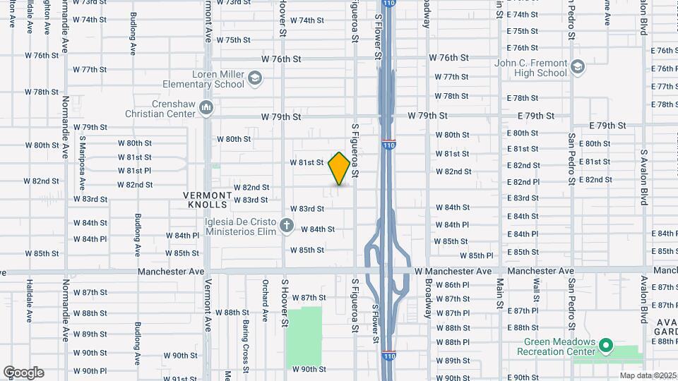 526 W 82nd St Mapa y Detalles de la Ubicación