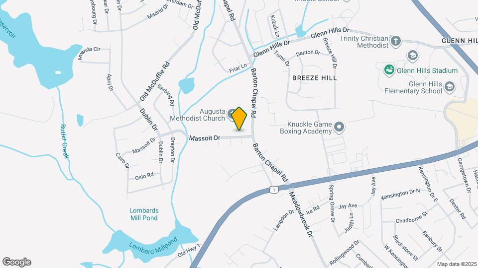 3607 Massiot Dr Map and Location Details